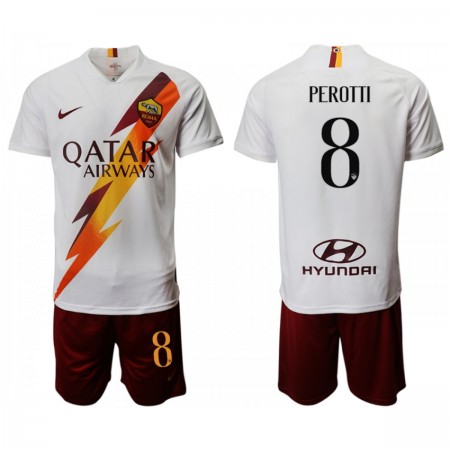 Koszulka AS Roma PEROTTI  8 Dziecięca Precz 2019-2020 - Koszulki Piłkarskie